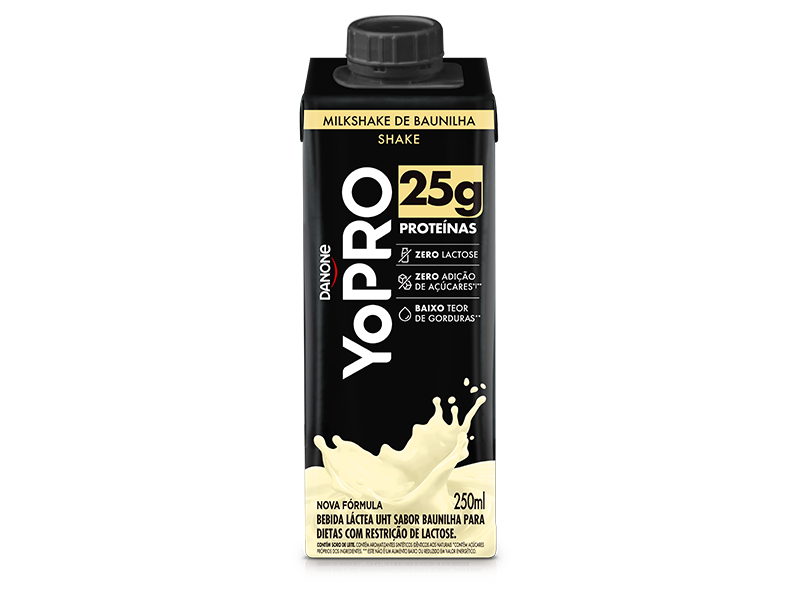 YOPRO 25G DE PROTEÍNAS MILK BAUNILHA 250ML