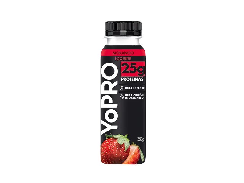 YOPRO 25G DE PROTEÍNAS IOGURTE MORANGO 250G