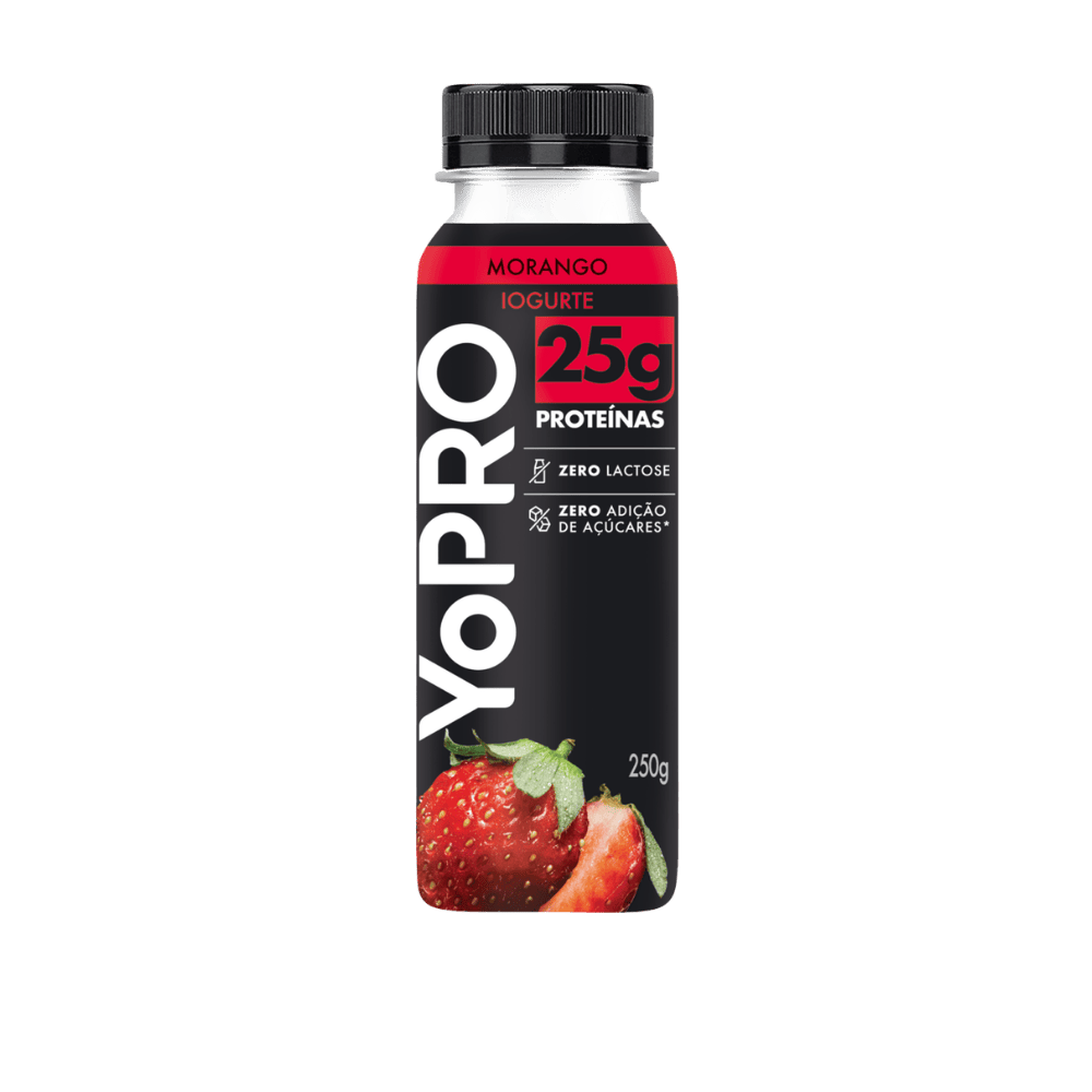 YOPRO 25G DE PROTEÍNAS IOGURTE MORANGO 250G