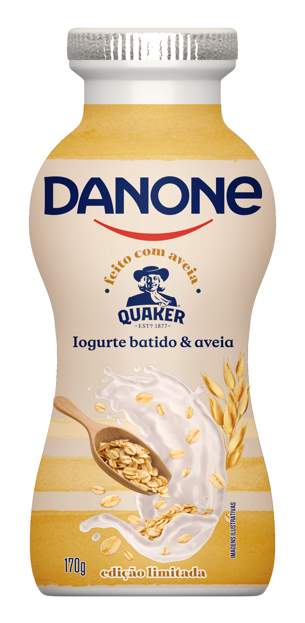 DANONE LÍQUIDO BATIDO COM AVEIA 170G
