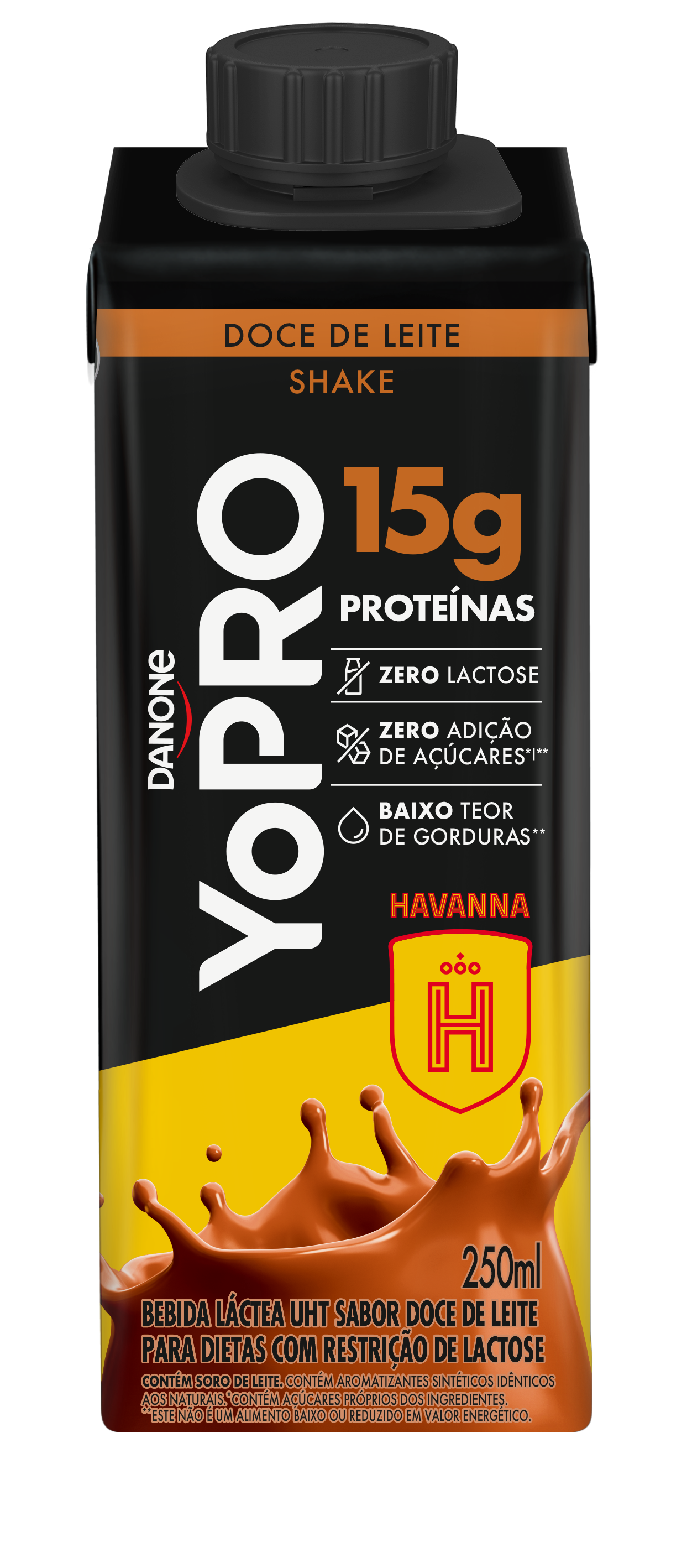 YOPRO 15G DE PROTEÍNAS DOCE LEITE HAVANNA 250ML