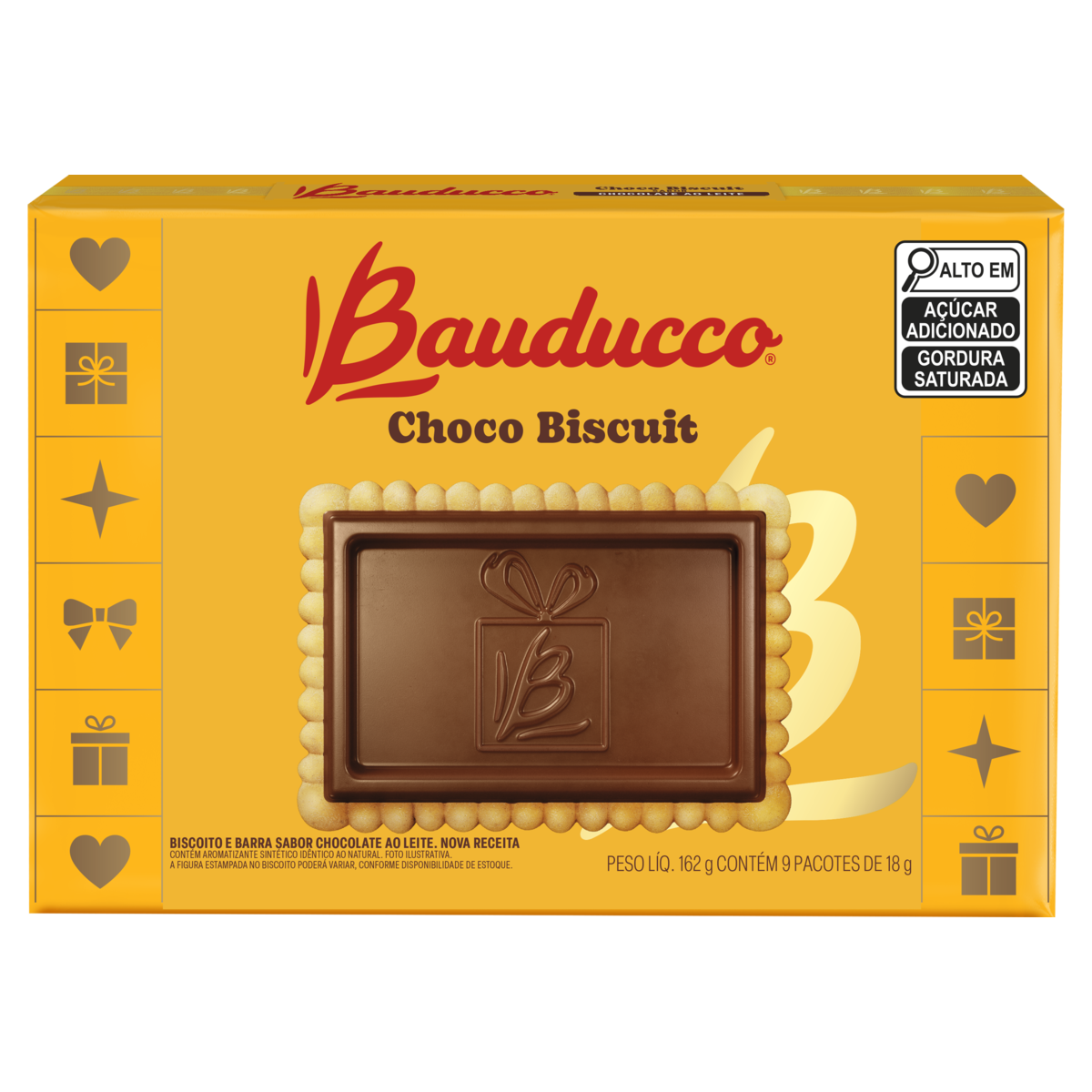 CHOCOBISCUIT AO LEITE 162G