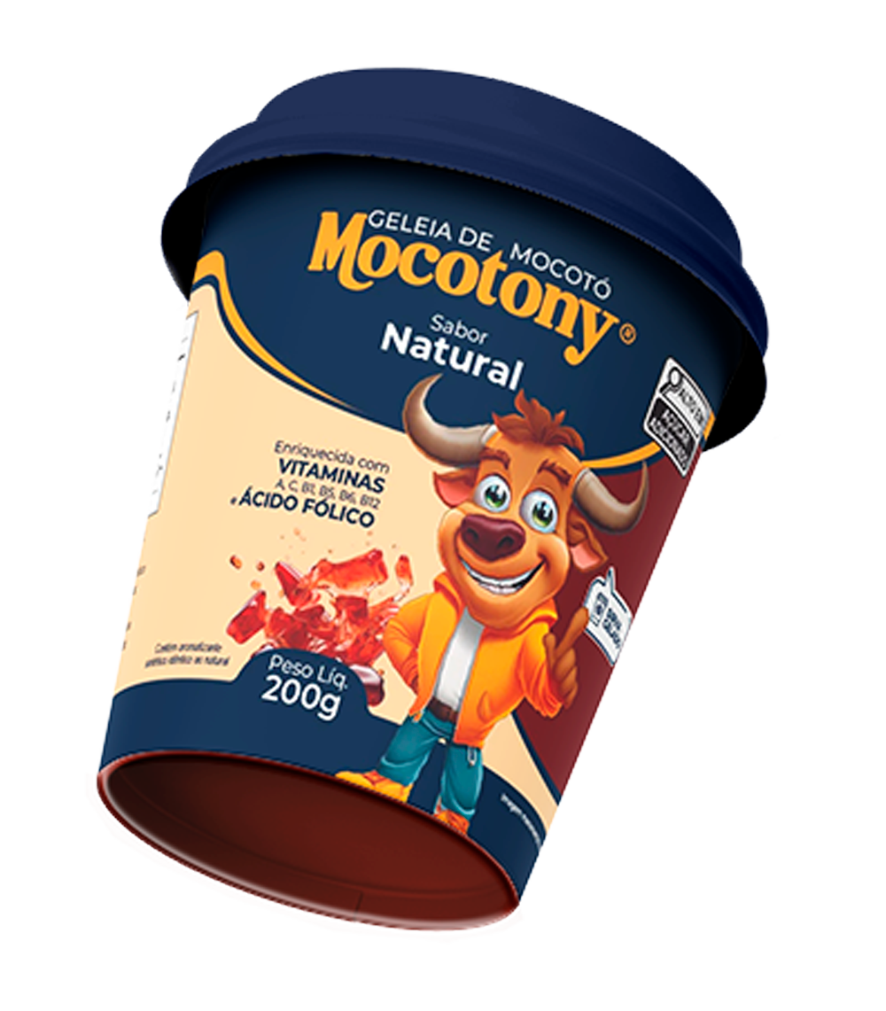 *GELEIA MOCOTONY 200GR NATURAL