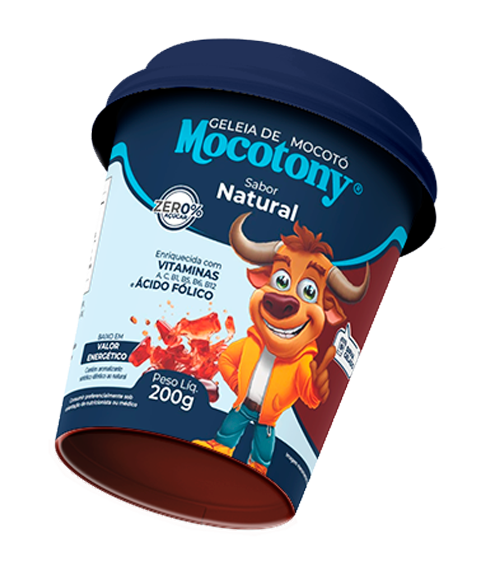 *GELEIA MOCOTONY 200GR NATURAL ZERO AÇUC