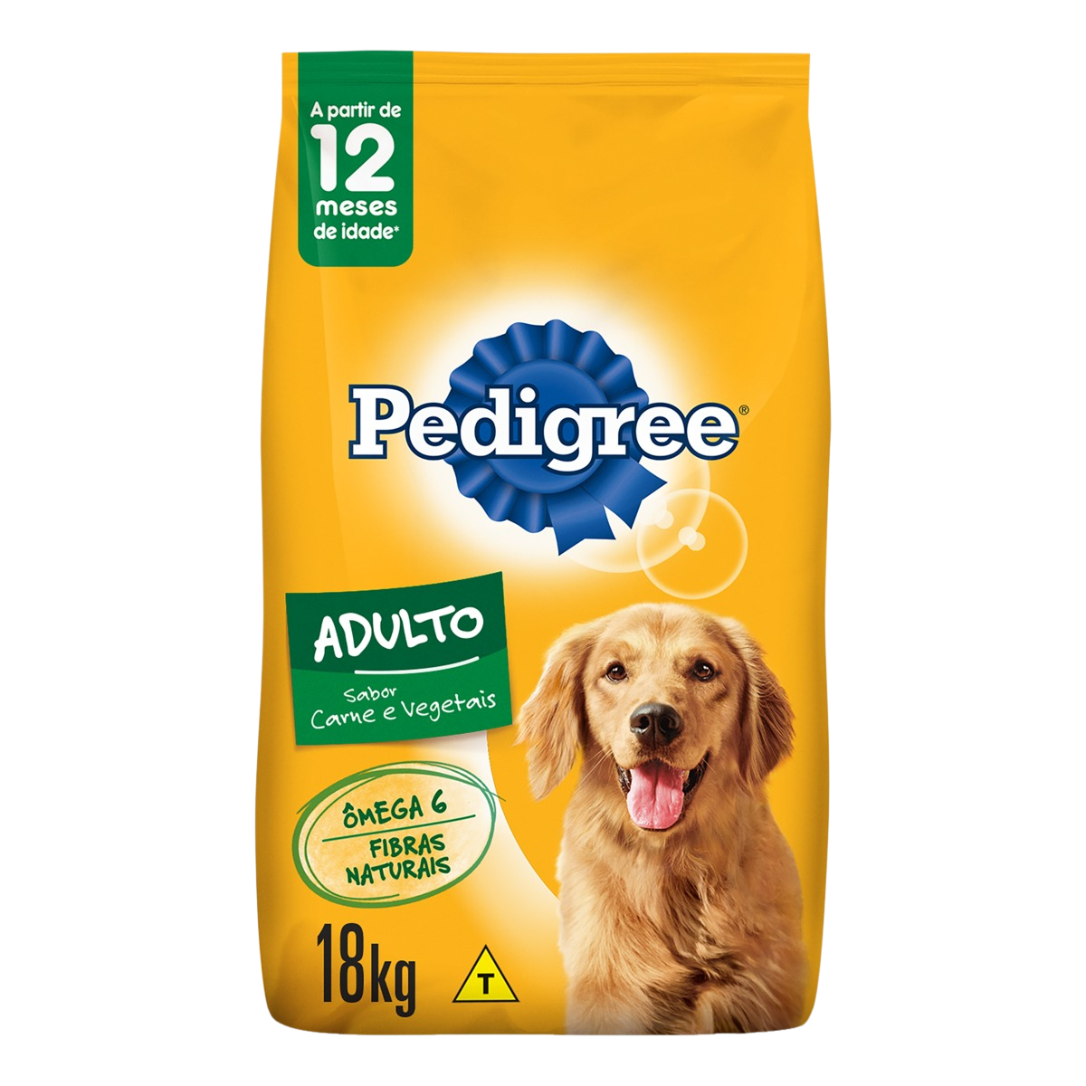 PEDIGREE ADULTO CARNE E VEGETAIS 18KG