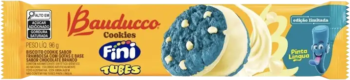 COOKIES BAUDUCCO FINI TUBE PINTA LÍNGUS 96G