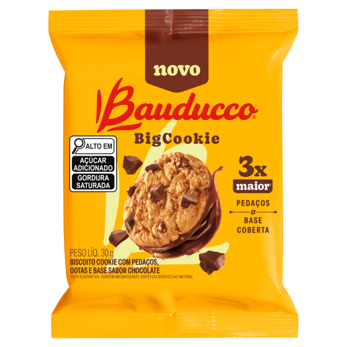 BIG COOKIE BAUDUCCO ORIGINAL 15X30G