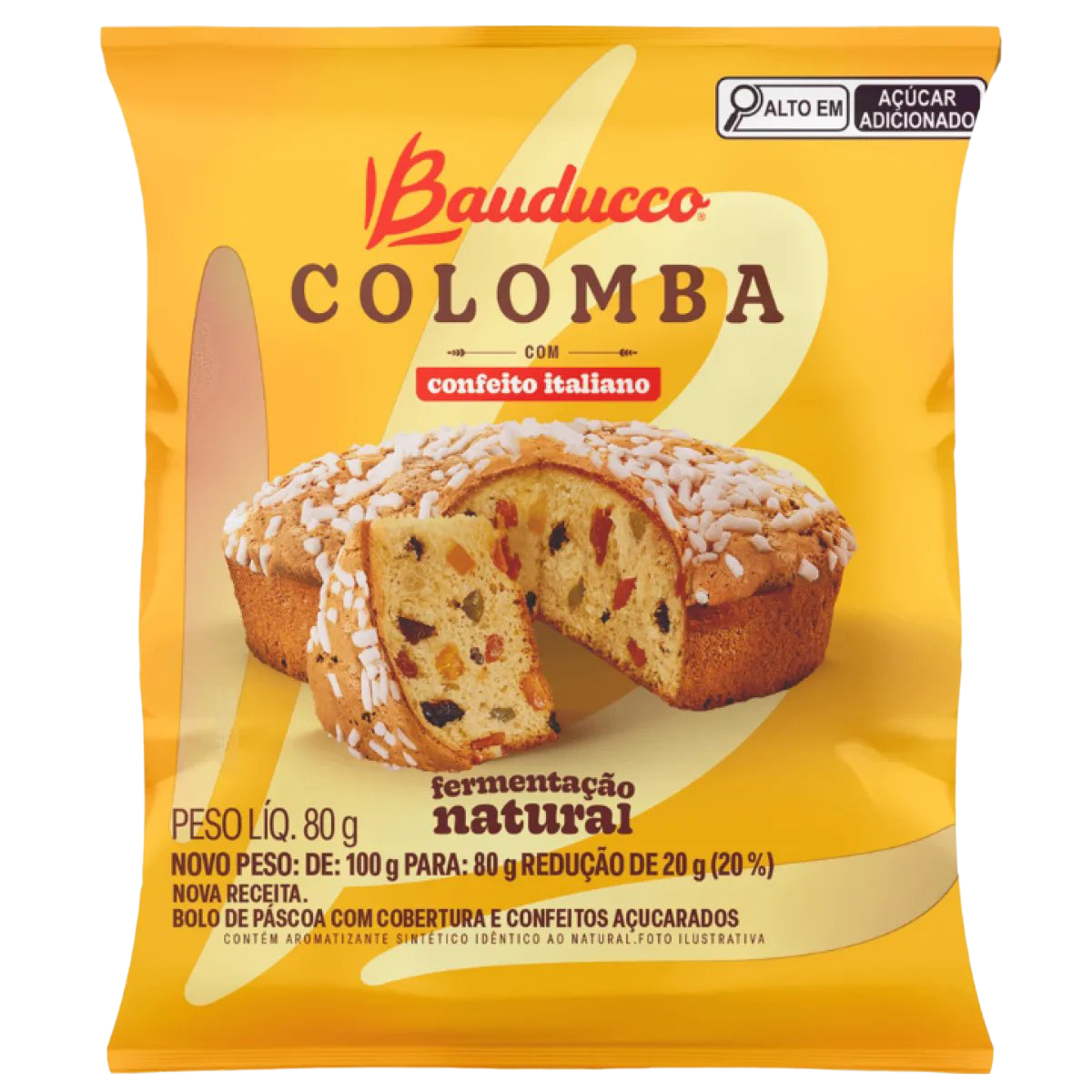 COLOMBA FRUTAS 80G