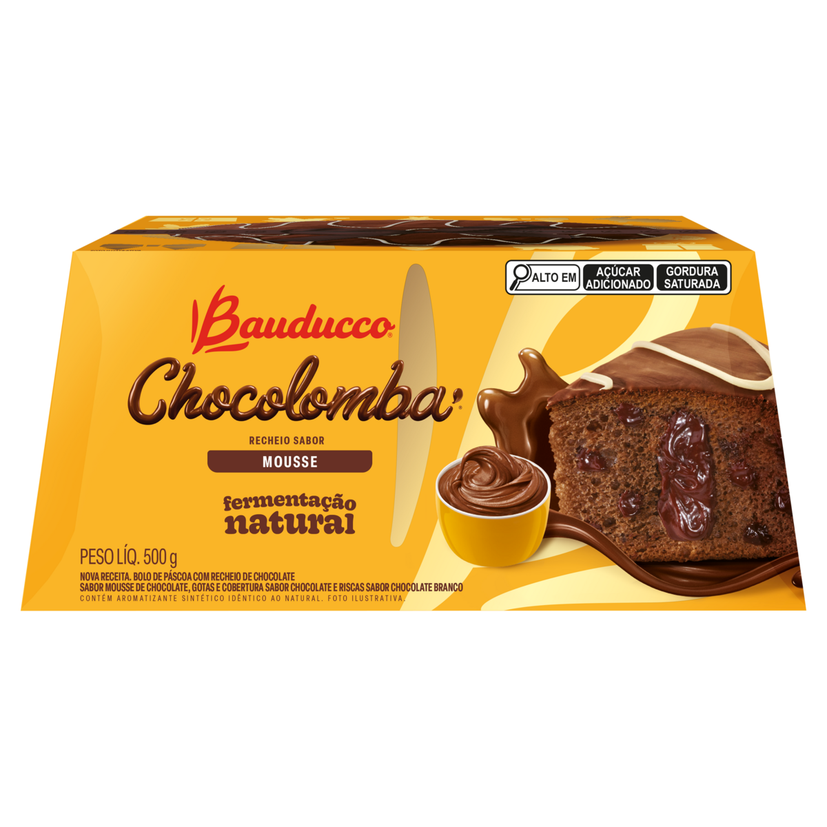 CHOCOLOMBA MOUSSE BAUDUCCO 500G