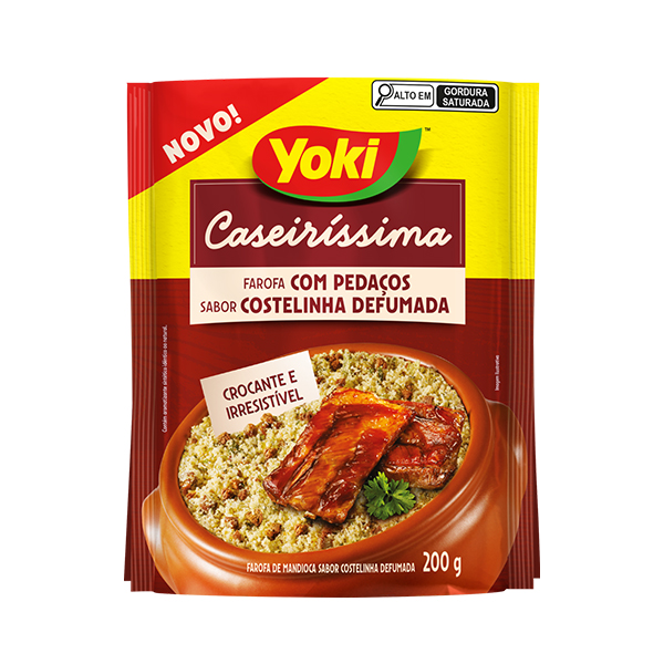 FAROFA YOKI SABOR COSTELINHA 200G