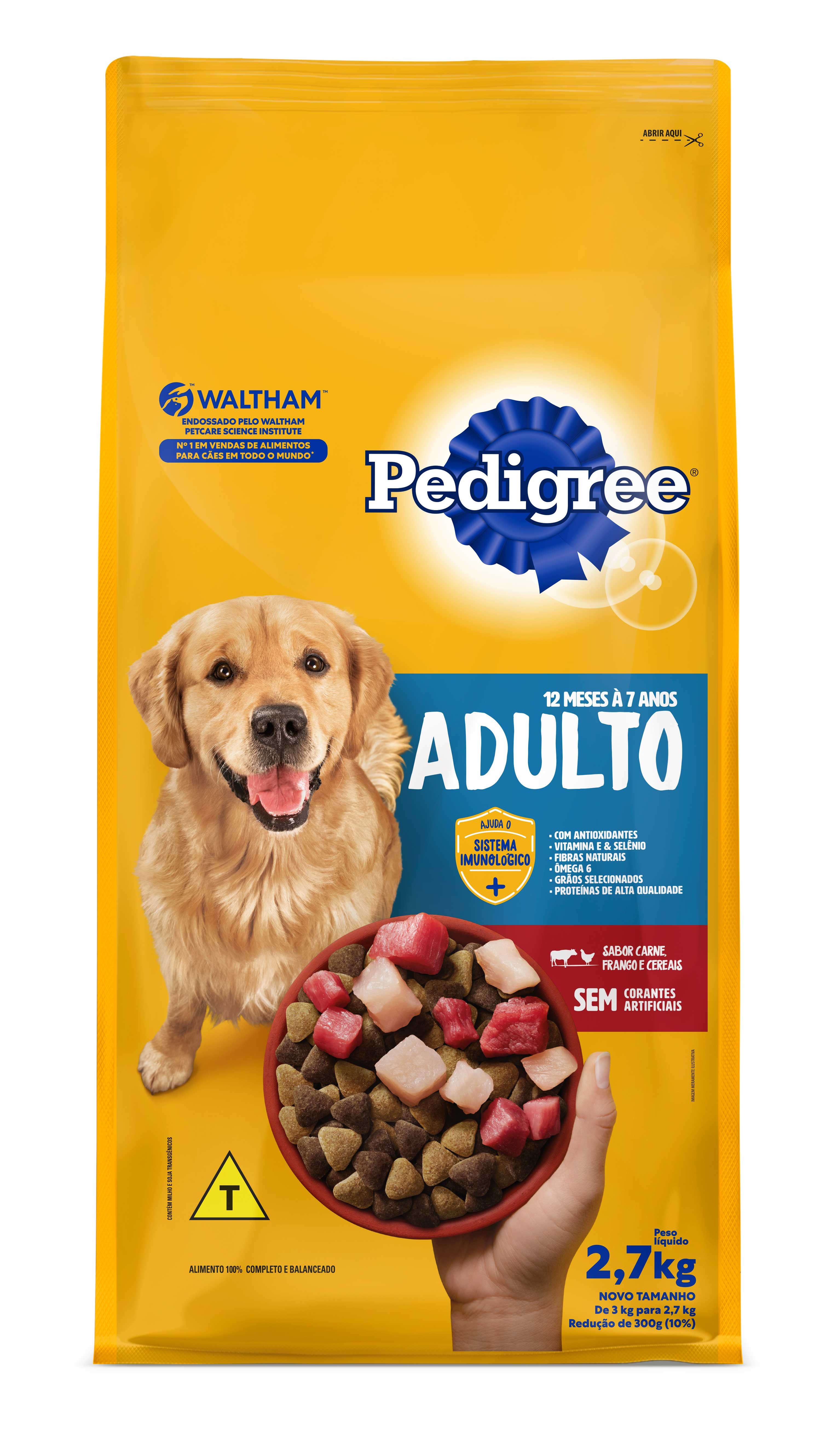 PEDIGREE DRY ADULTO 2,7KG