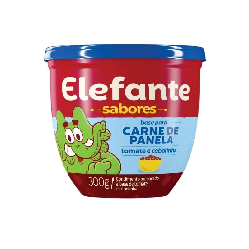 EXTRATO DE TOMATE ELEFANTE CARNE PANELA 300GR