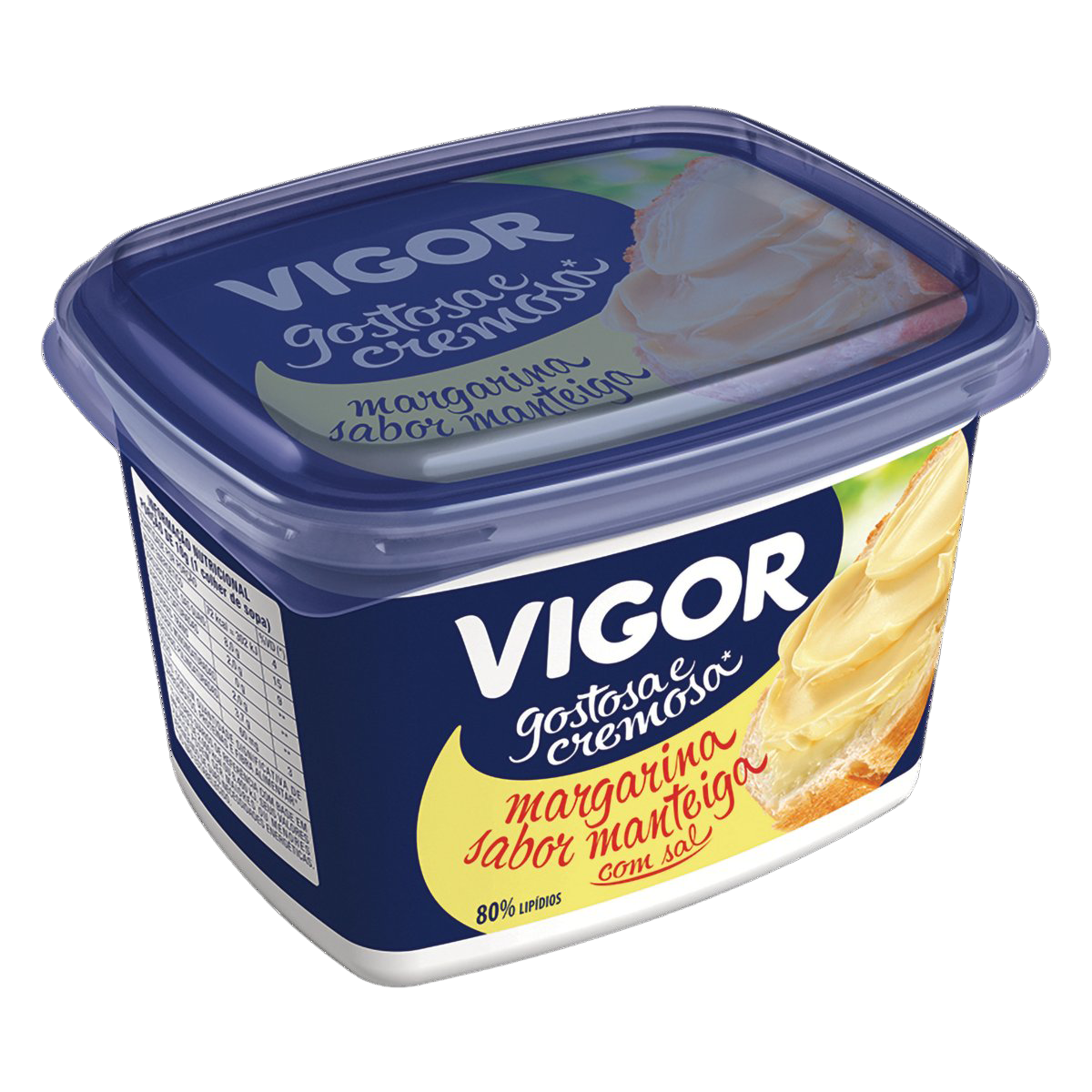 MARGARINA VIGOR 80% COM SAL 500G