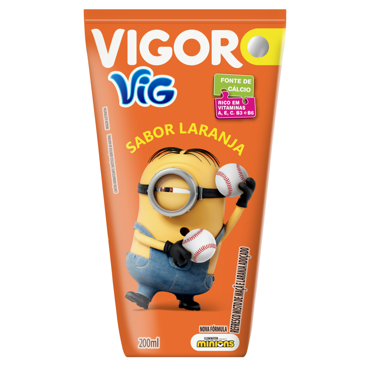REFRESCO VIGOR LARANJA 200ML