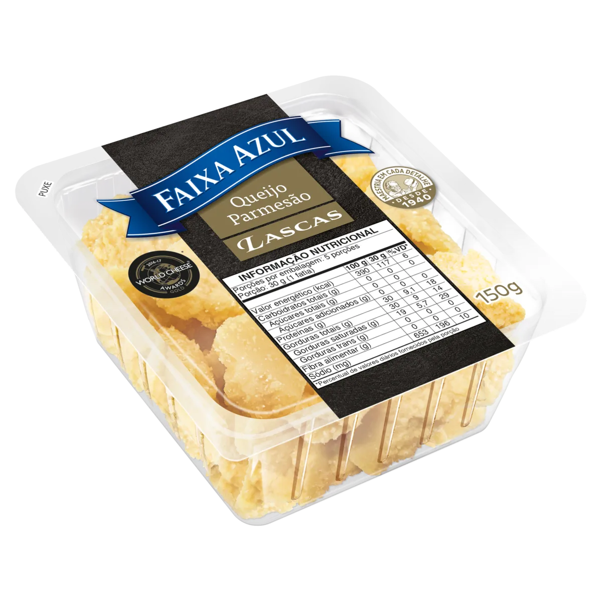 QUEIJO PARMESAO LASCAS VIGOR 150G