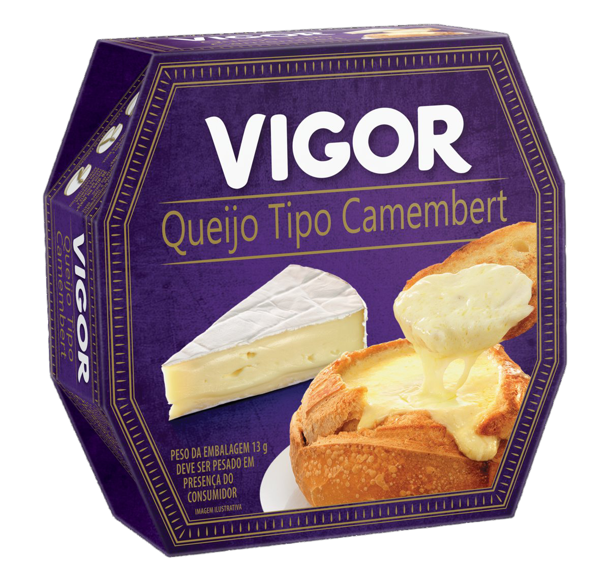 QUEIJO CAMEMBERT FRACIONADO VIGOR 120G