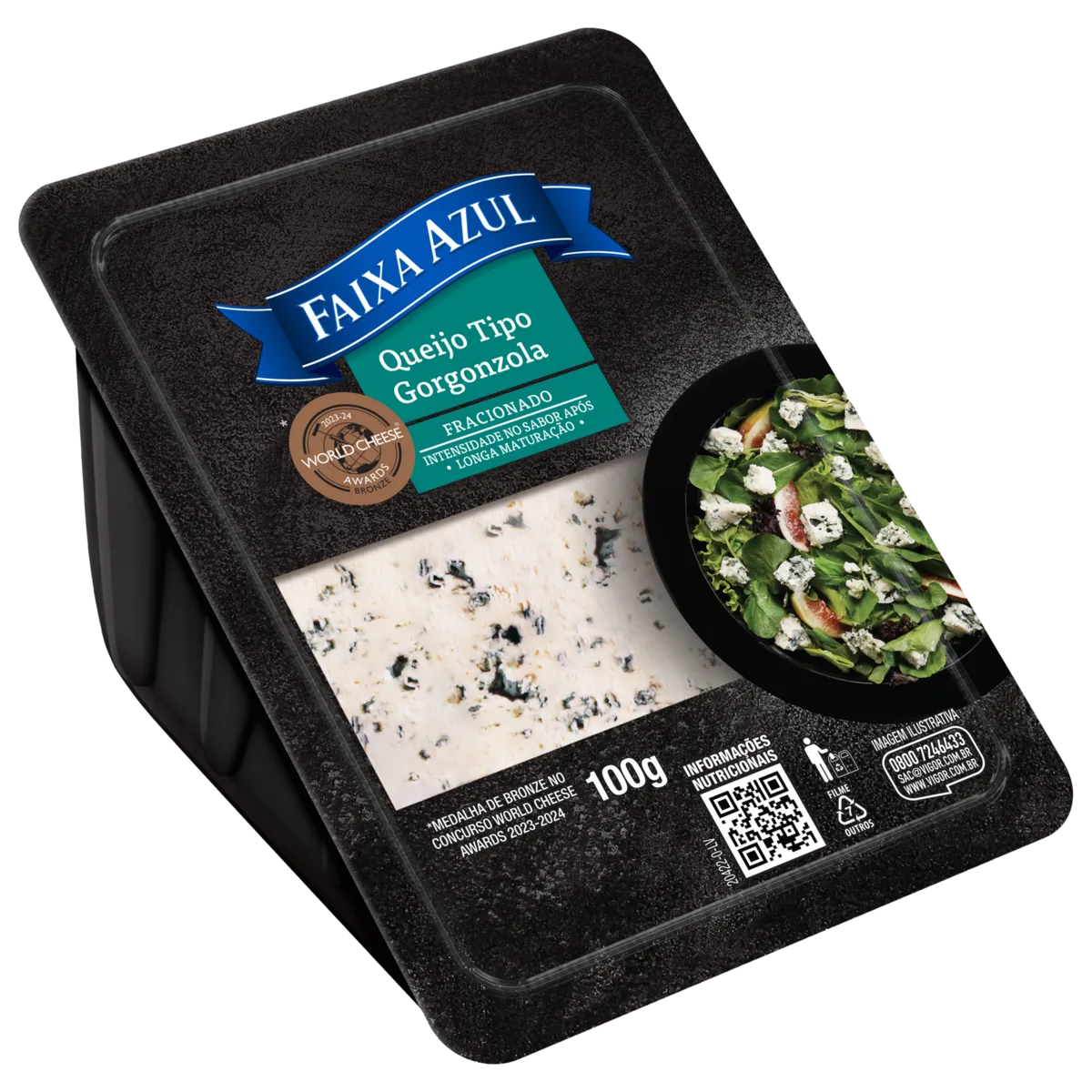 QUEIJO TIPÓ GORGONZOLA FRACIONADO 100G