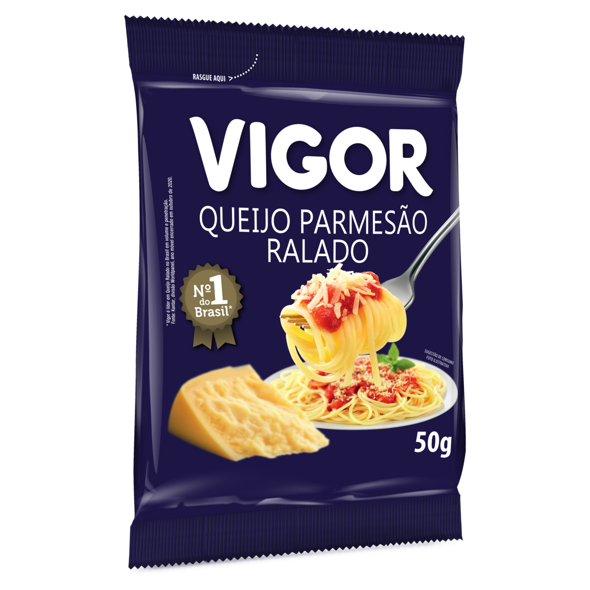 QUEIJO PARMESAO RALADO VIGOR 50G