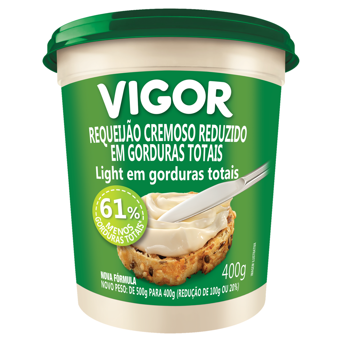 REQUEIJAO LIGHT VIGOR 12X 400G