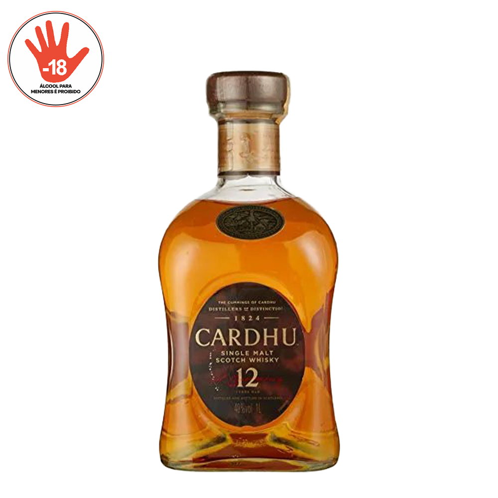 WHISKY CARDHU 12 ANOS 1000ML
