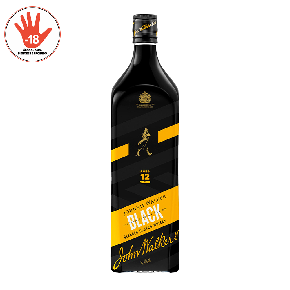 WHISKY JOHNNIE WALKER BLACK ICONS 1000ML