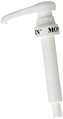 BOMBA XAROPE MONIN VIDRO BRANCA 700ML