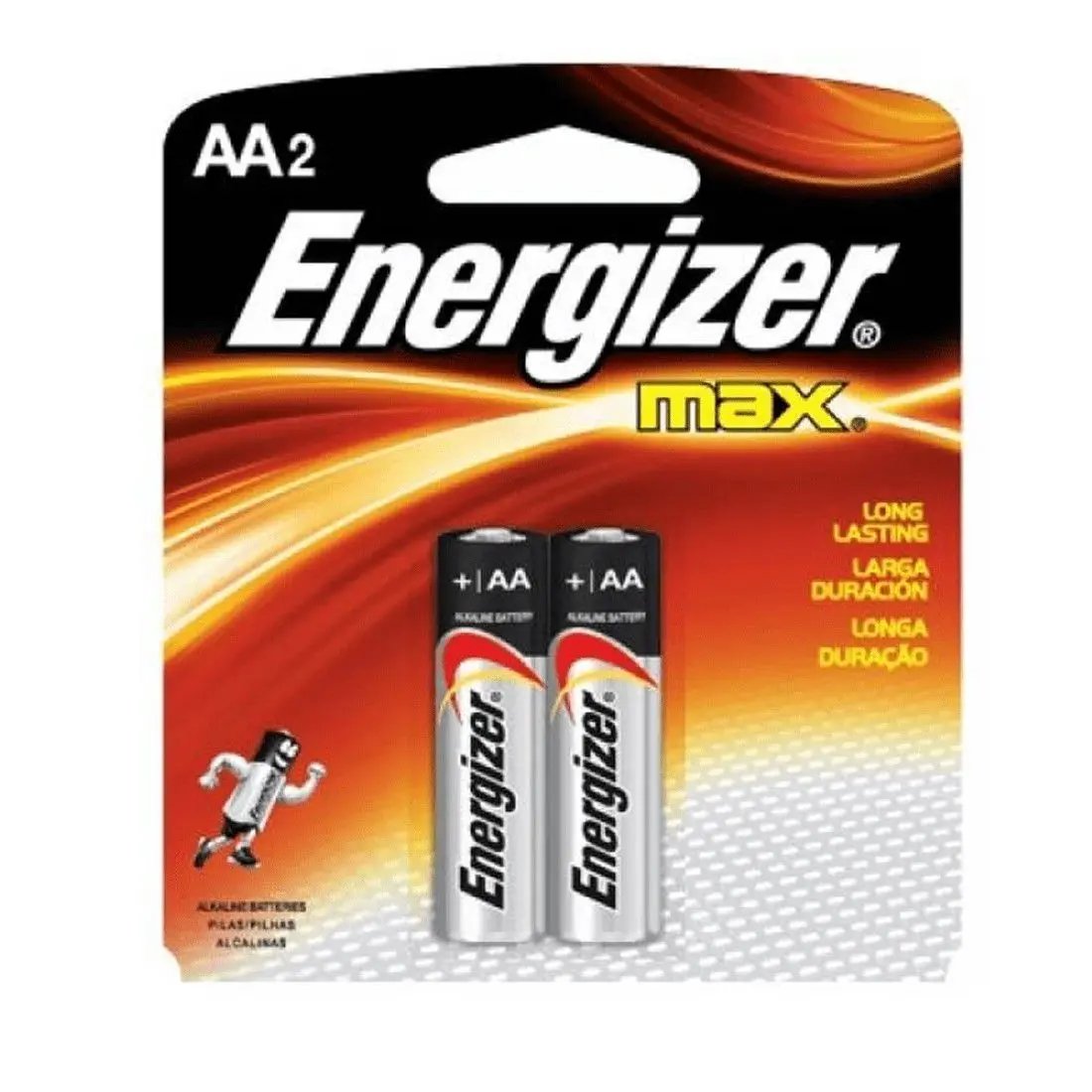 PILHA ENERGIZER MAX ALCALINA AA PEQUENA COM 2 UND