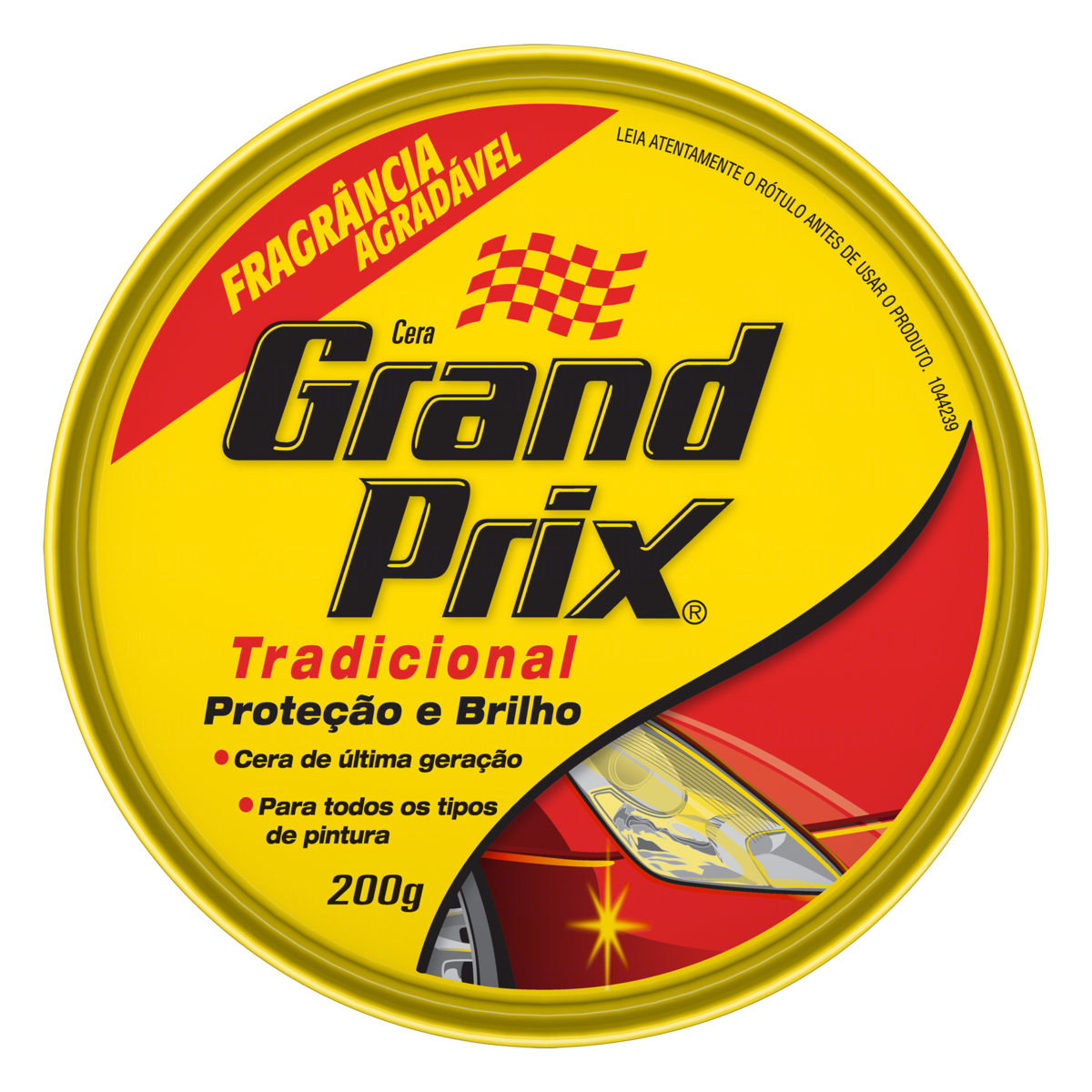 CERA AUTOMOTIVA GRAND PRIX PROTEÇÃO E BRILHO 200GR