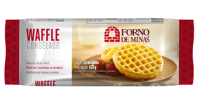WAFFLE FORNO DE MINAS TRADICIONAL 525G