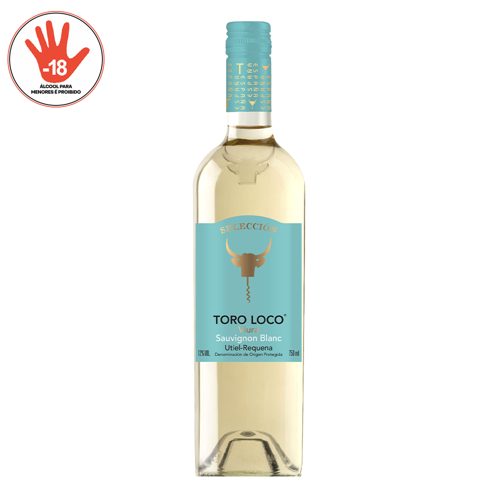 VINHO BRANCO TORO LOCO VIURA SAUVIGNON 750ML