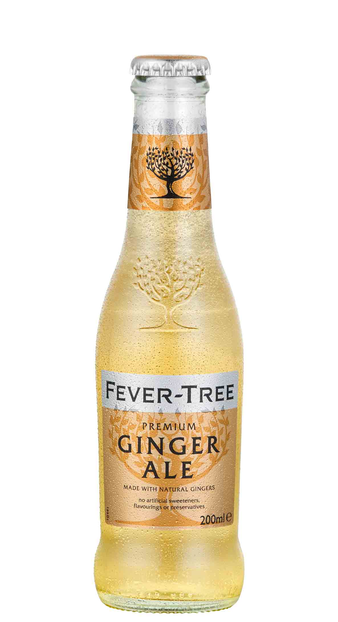 REFRIGERANTE DE GENGIBRE FEVER TREE GINGER ALE 200ML