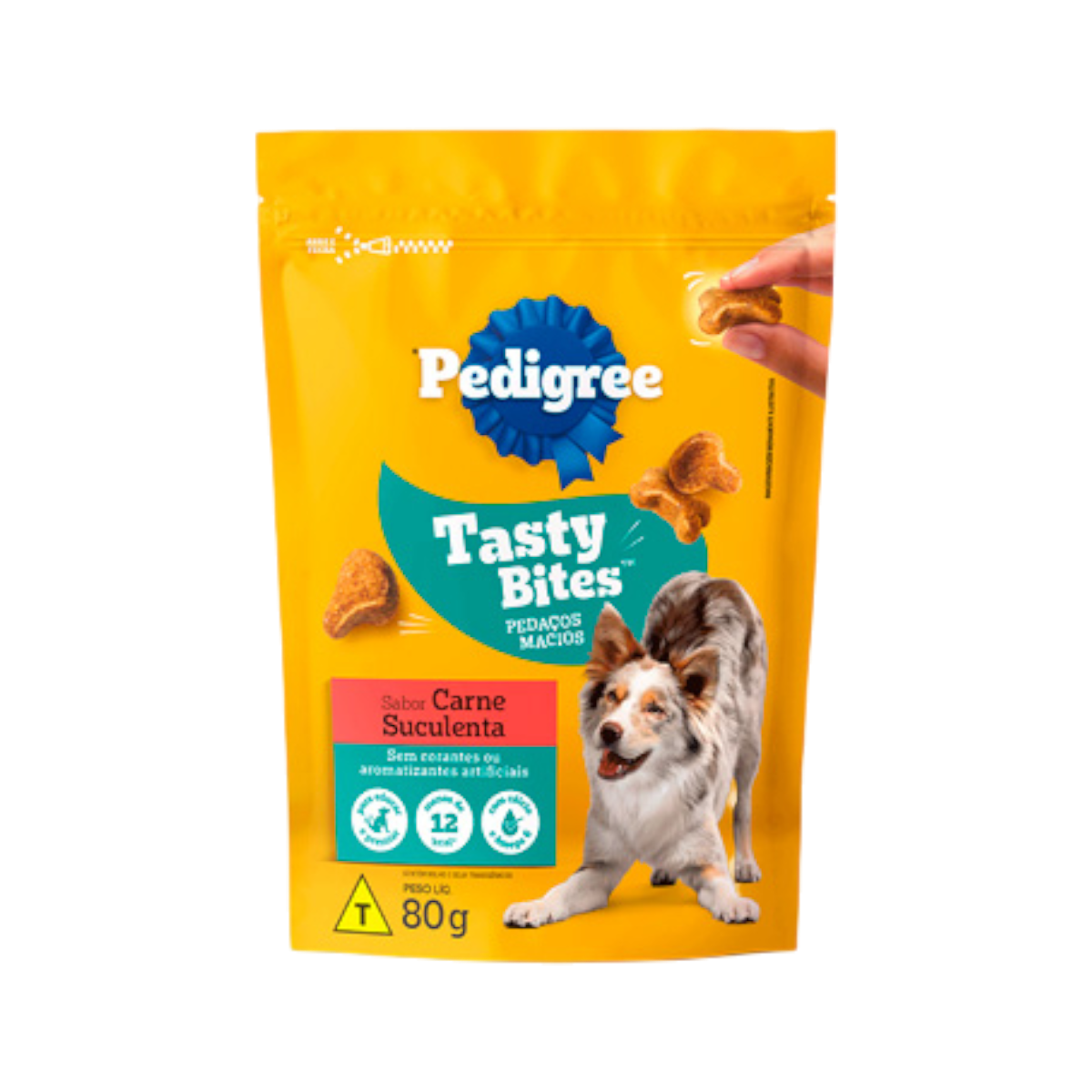 PEDIGREE TASTY BITES CARNE 80G