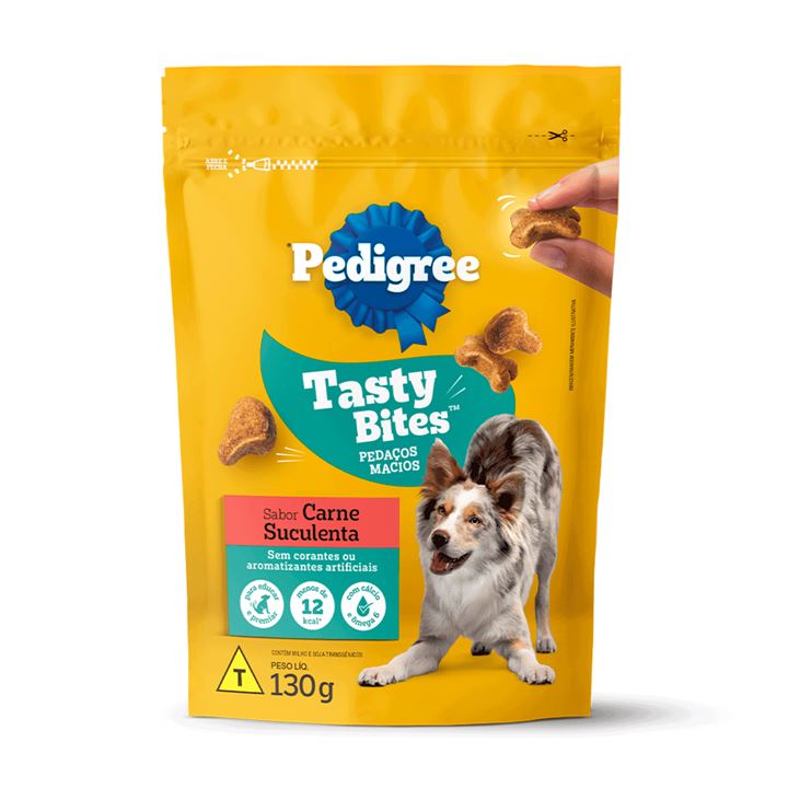 PEDIGREE TASTY BITES CARNE 130G
