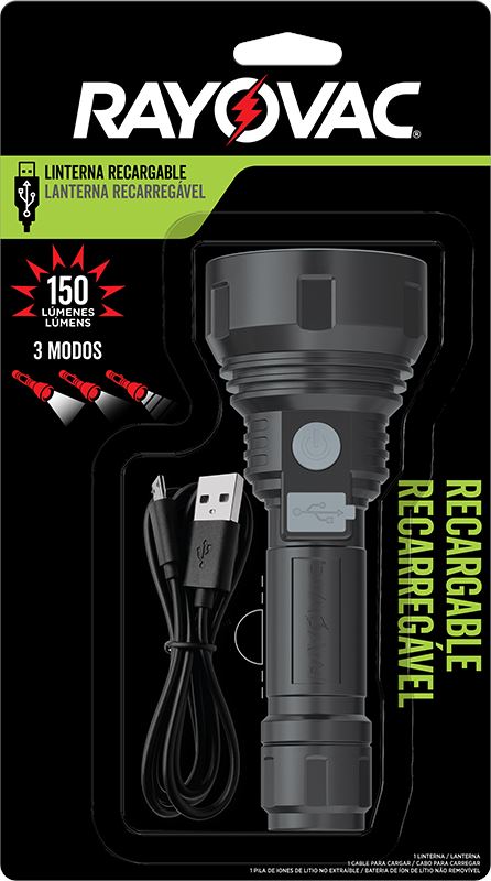 LANTERNA RAY. RECARREGAVEL