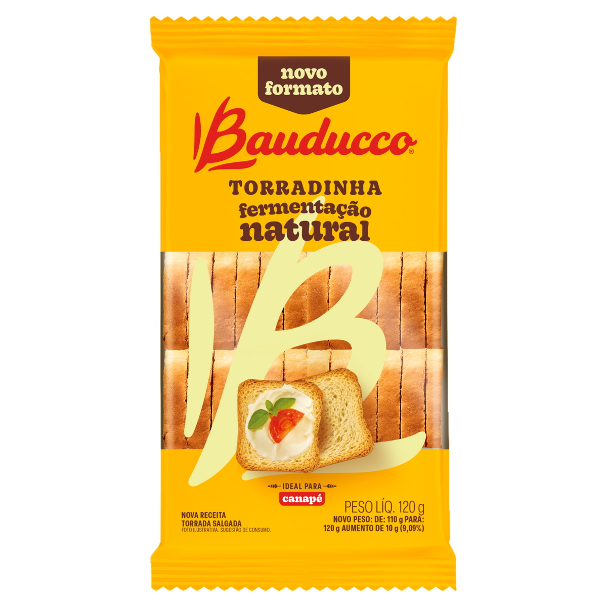 TORRADINHA BAUDUCCO 120GR SALGADA