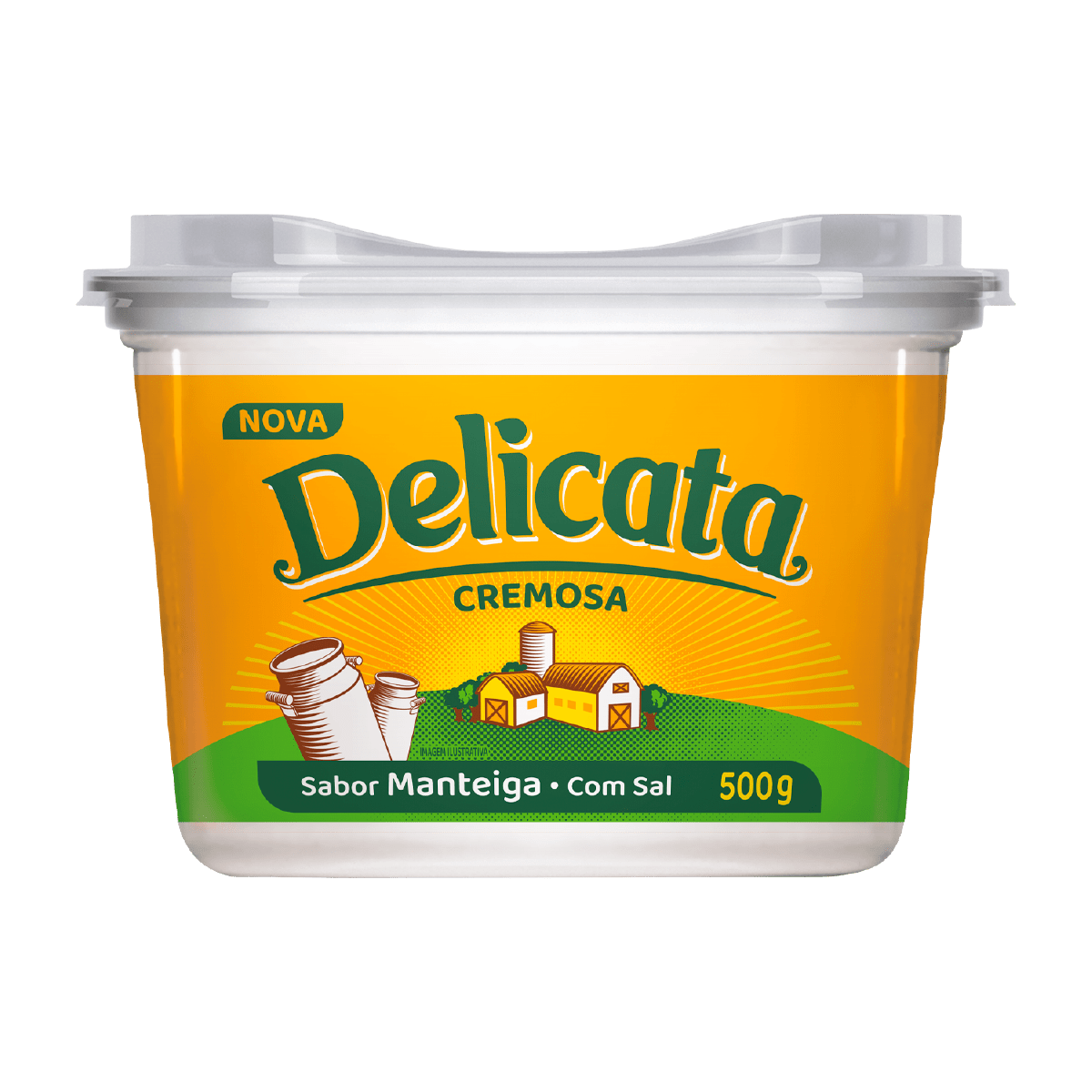 MARGARINA DELICATA 50% 500G