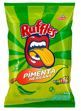 BATATA RUFFLES PIMENTA MEXICANA 65G