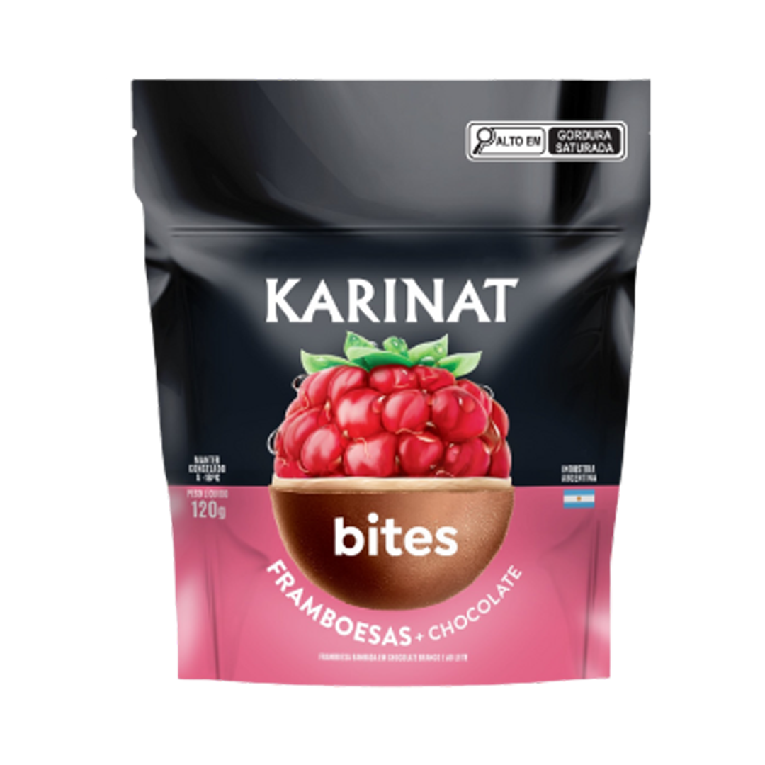 KARINAT BITES FRAMBOESAS 120G