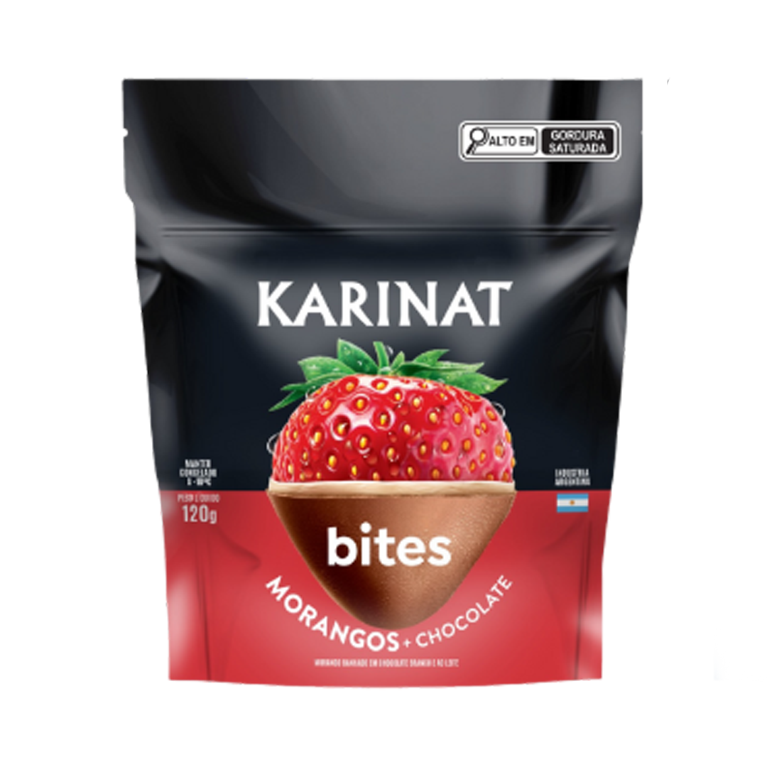 KARINAT BITES MORANGOS 120G