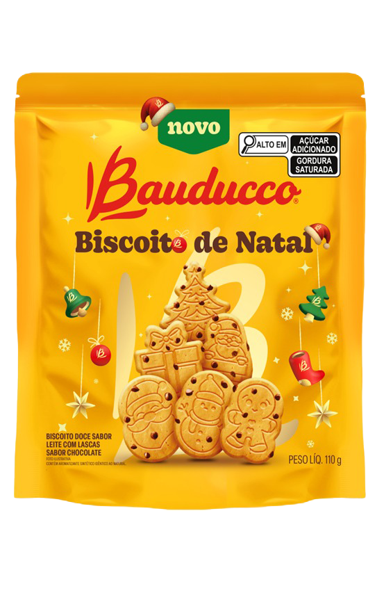 BISCOITO BAUDUCCO NATALINO 110GR