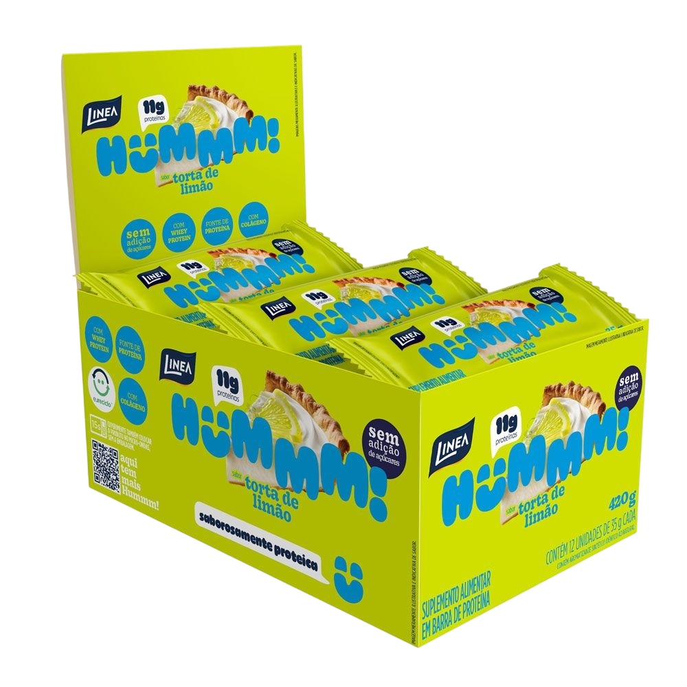 BARRA DE PROTEÍNA LINEA TORTA DE LIMÃO 12X35G