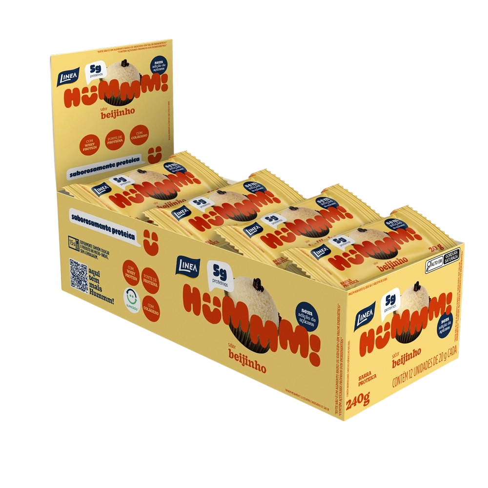 BARRA DE PROTEÍNA LINEA BEIJINHO 12X20G