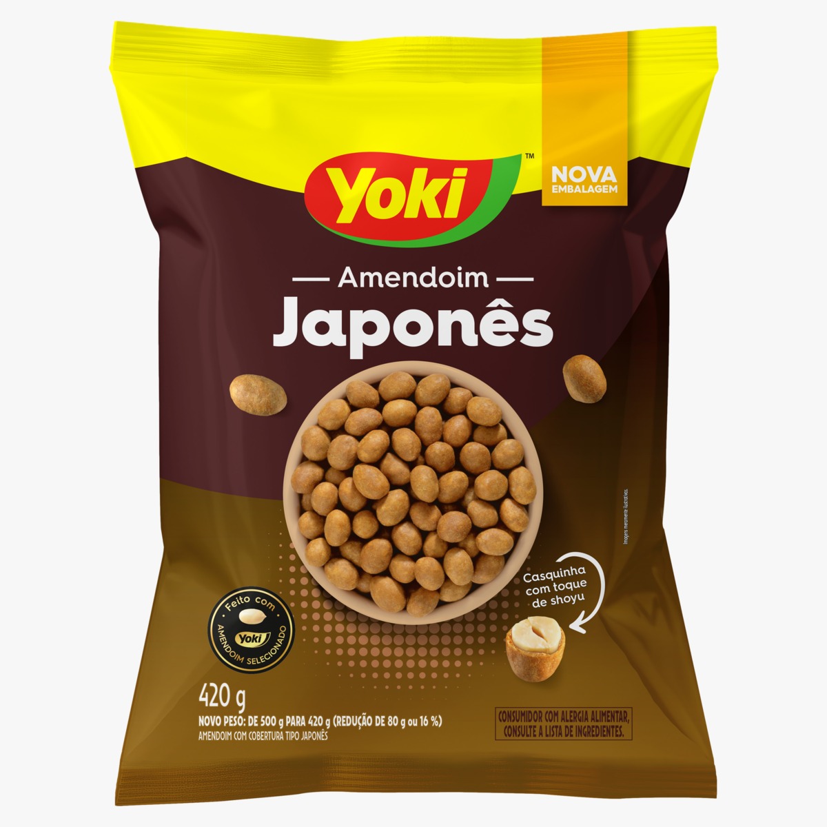 AMENDOIM YOKI JAPONES 420G
