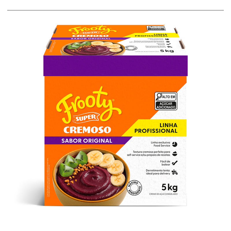 AÇAÍ FROOTY SUPER CREMOSO 5KG