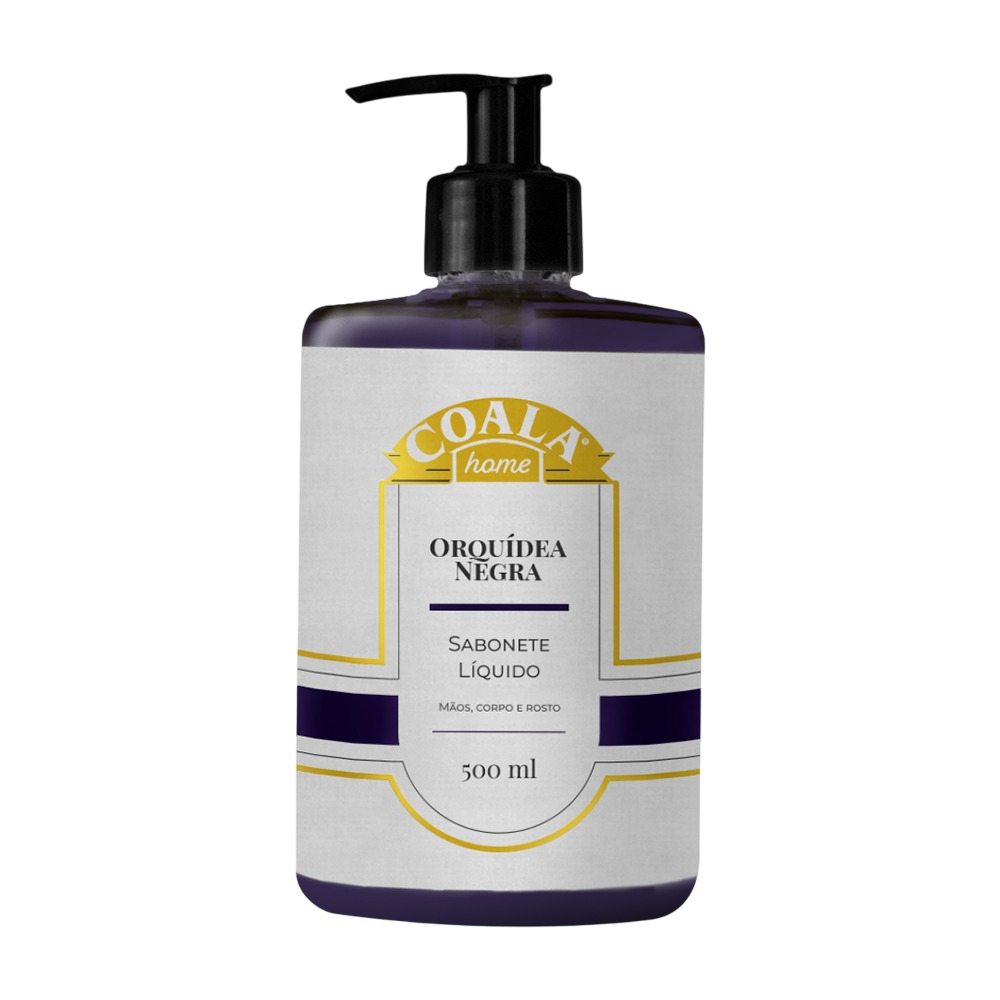 SABONETE LIQUI. COALA 500ML ORQ. NEGRA