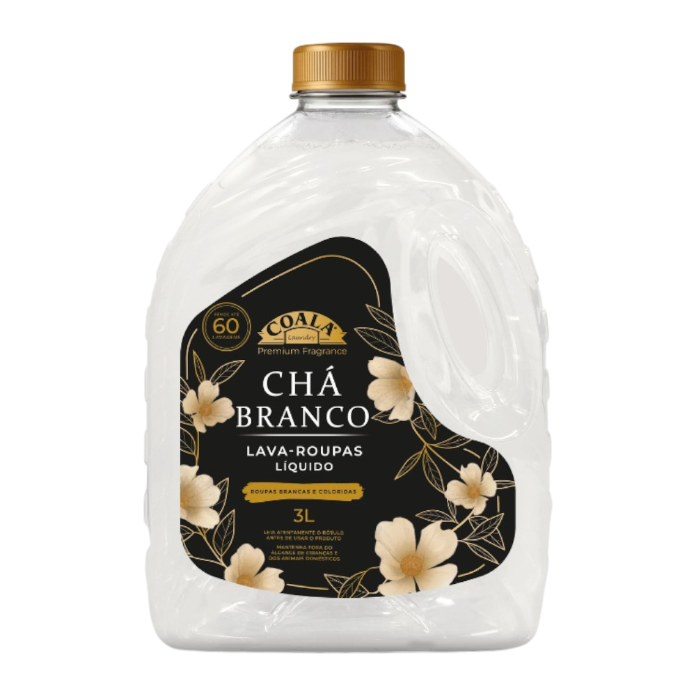 *LAVA ROUPA LIQUI. COALA 3LT CHA BRANCO