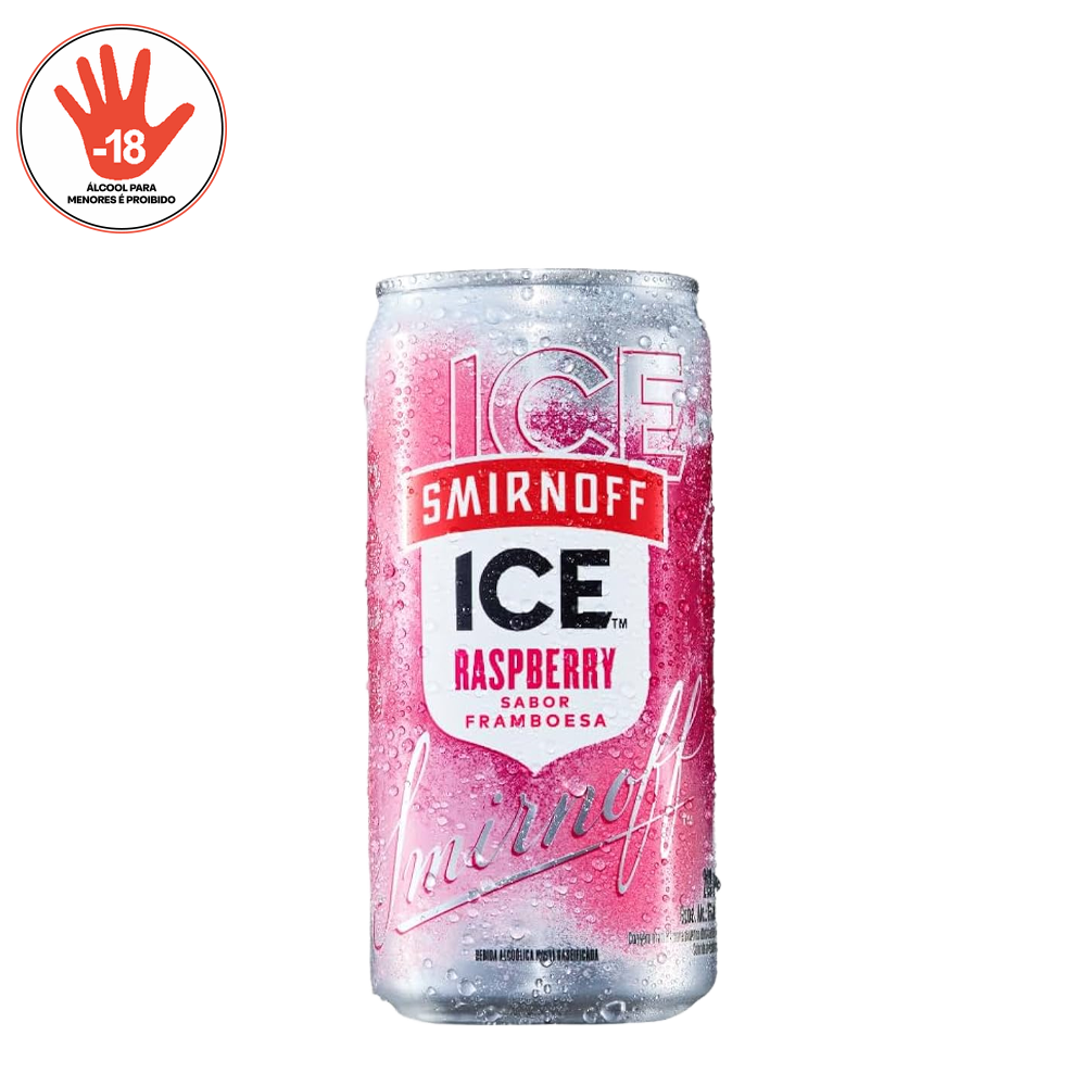 SMIRNOFF ICE RASPBERRY LATA 269ML