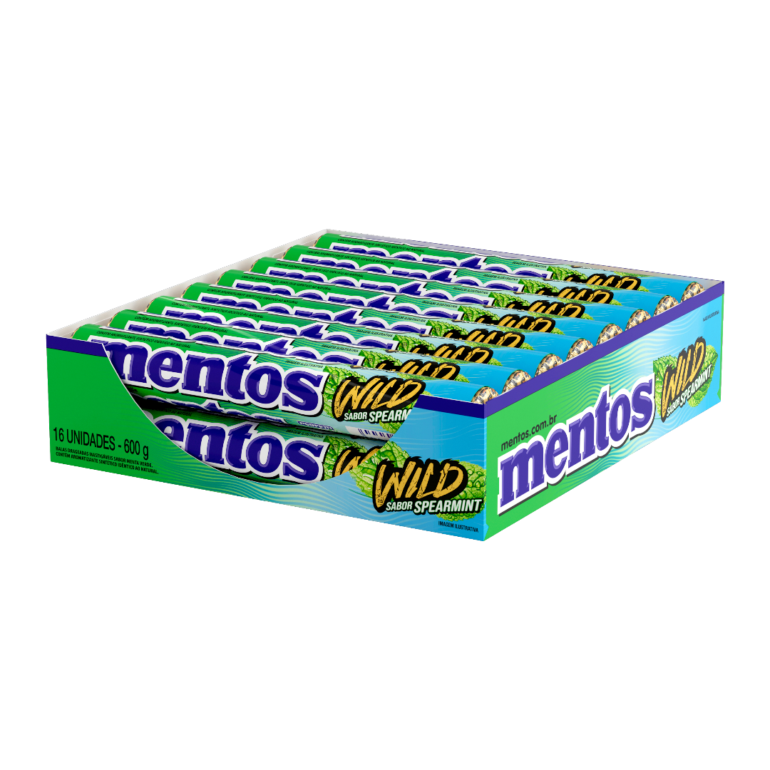 MENTOS STICK 600GR WILDSPERM. 16X37,5G