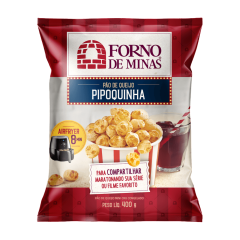 PÃO DE QUEIJO FORNO DE MINAS PIPOQUINHA 400G