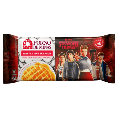 WAFFLE FORNO MINAS AMANTEIGADO 280G
